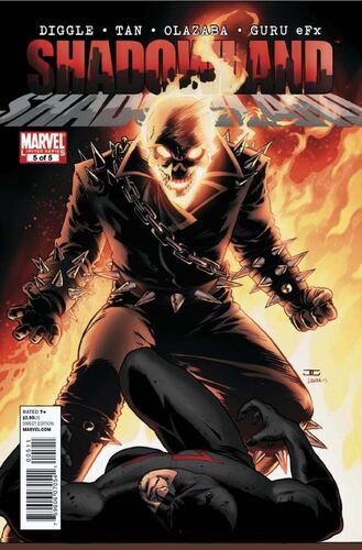 Shadowland #5 cover