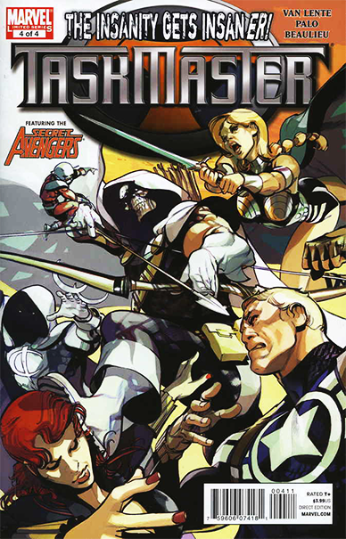 Taskmaster #4 cover