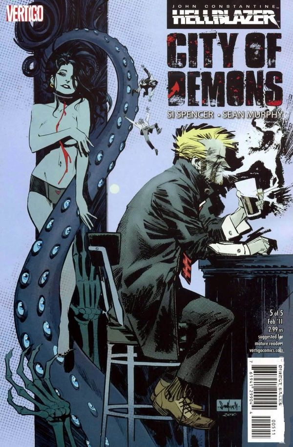 Hellblazer: City of Demons #5 cover