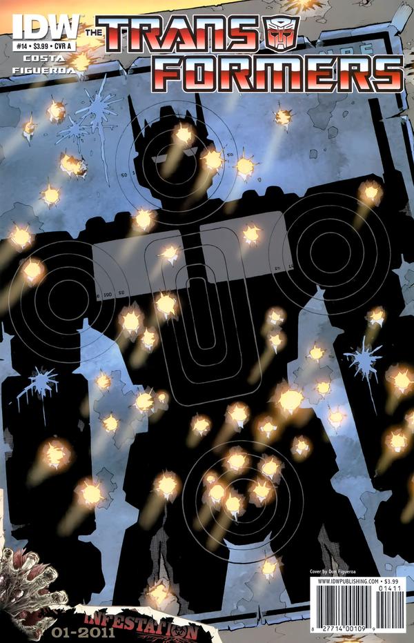 The Transformers #14 cover