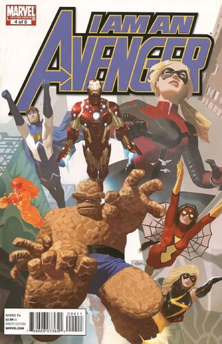 I Am an Avenger #4 cover