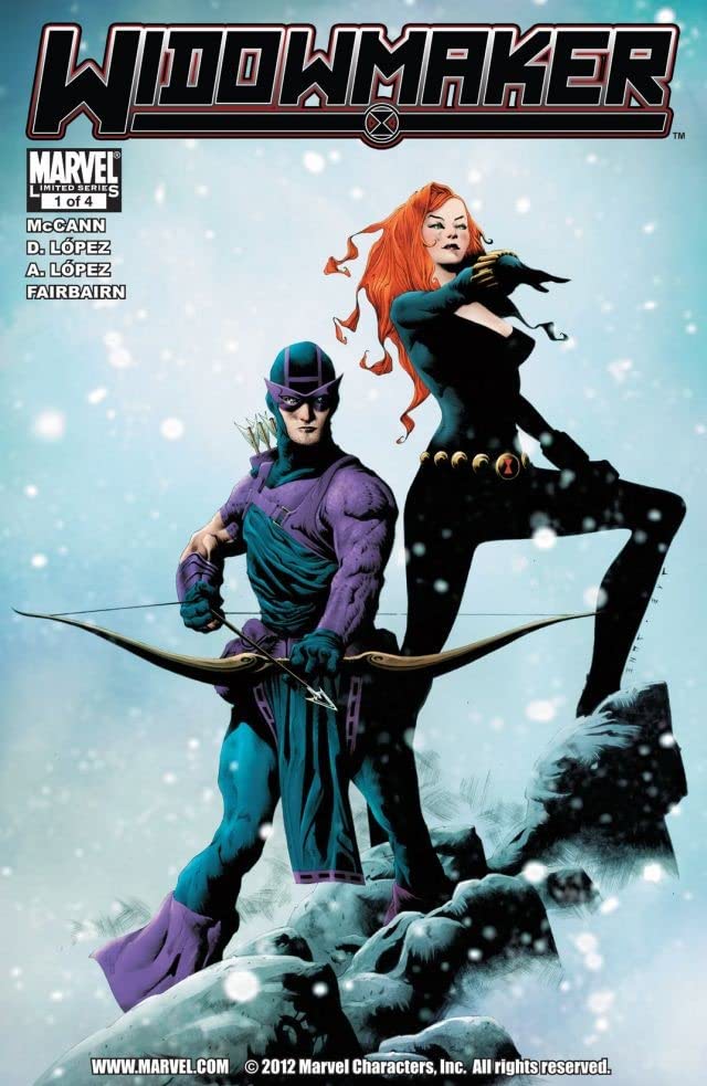 Widowmaker #1 cover