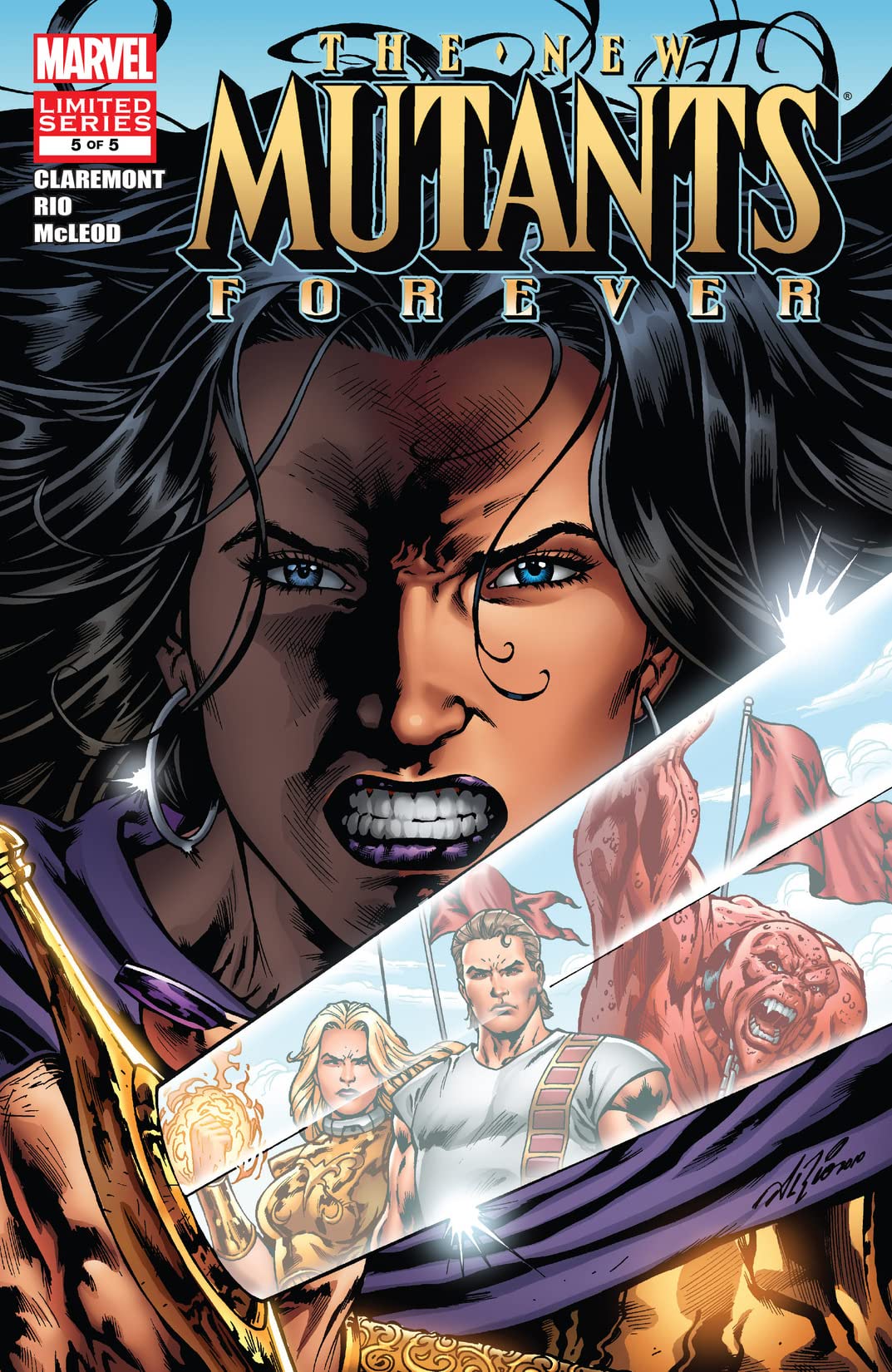 New Mutants Forever #5 cover