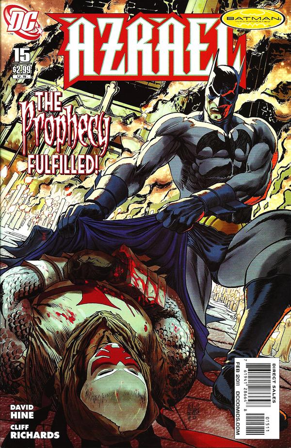 Azrael #15 cover