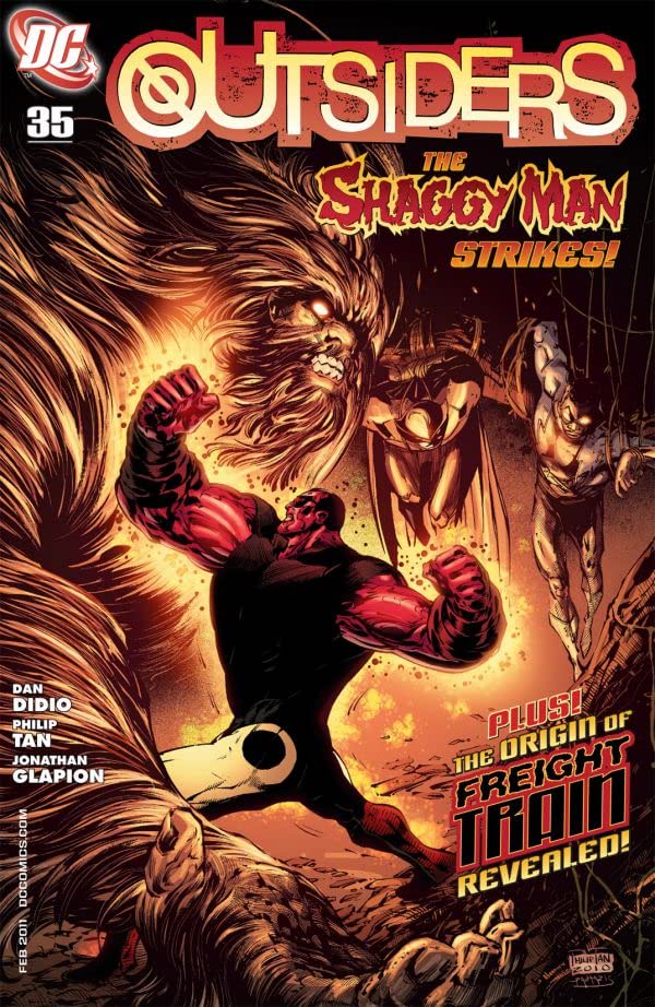 The Outsiders #35 cover