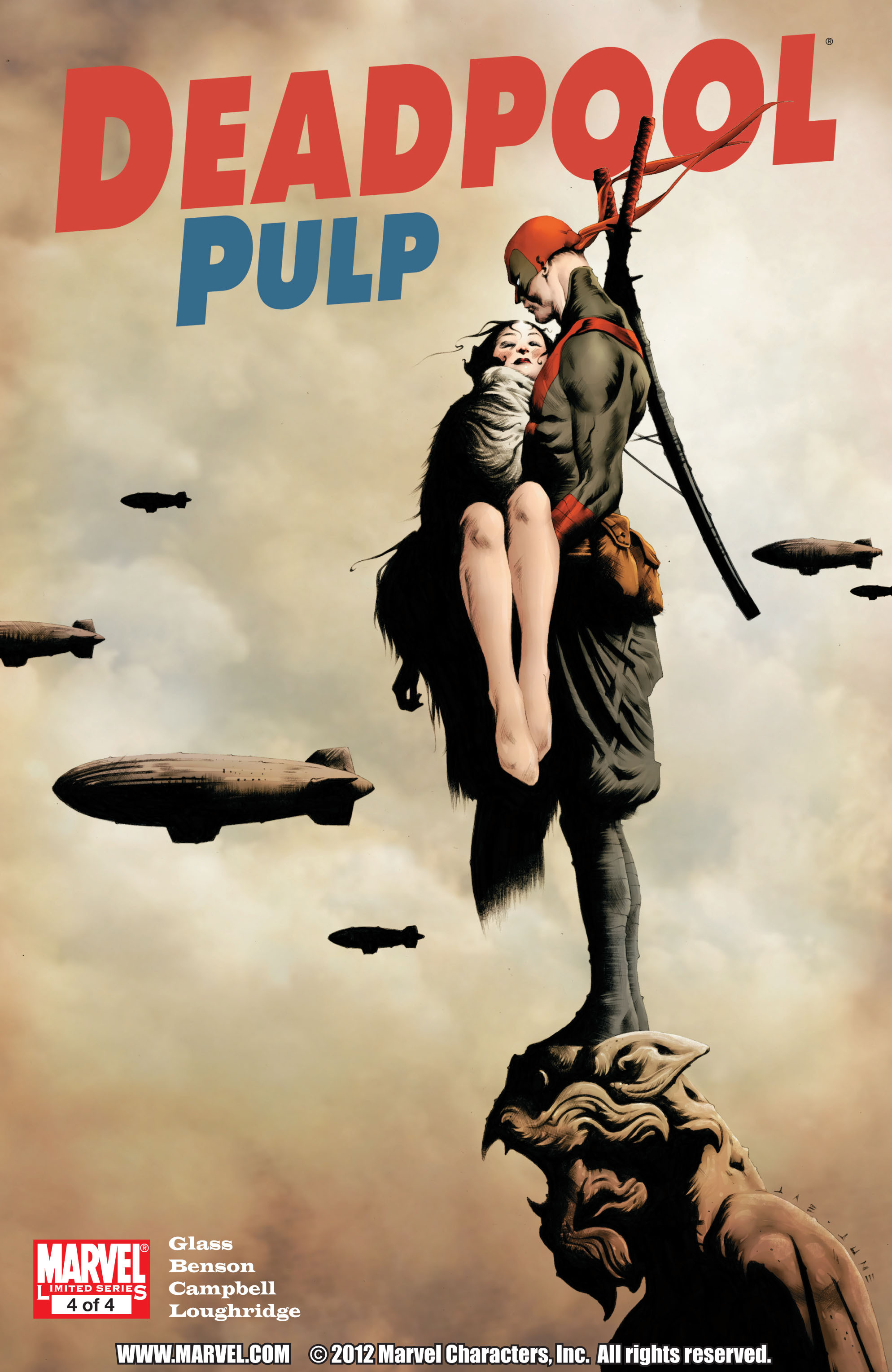 Deadpool Pulp #4 cover