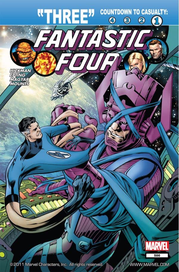 Fantastic Four #586 cover