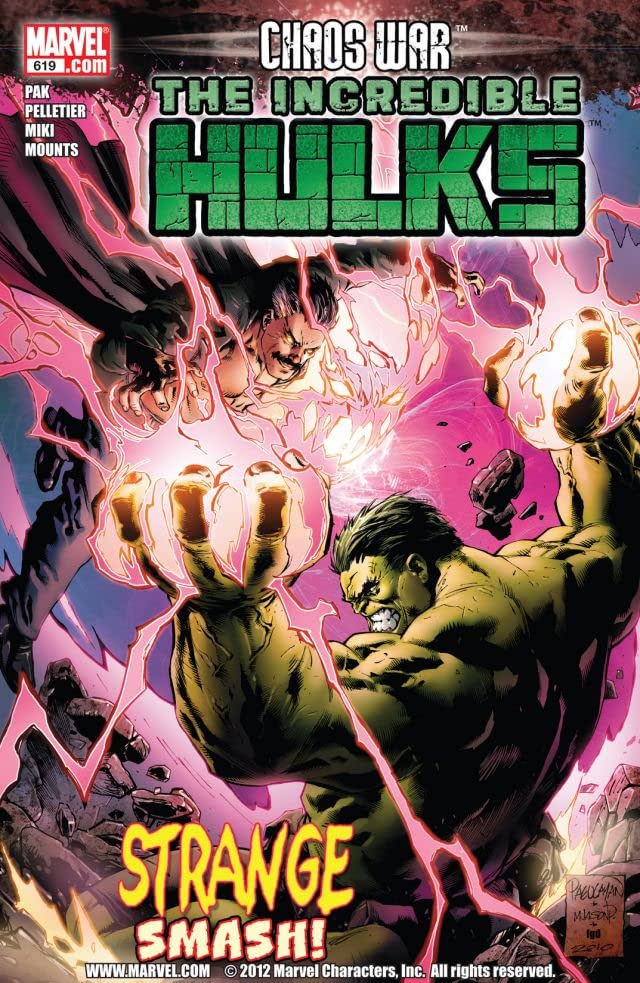 Incredible Hulks #619 cover