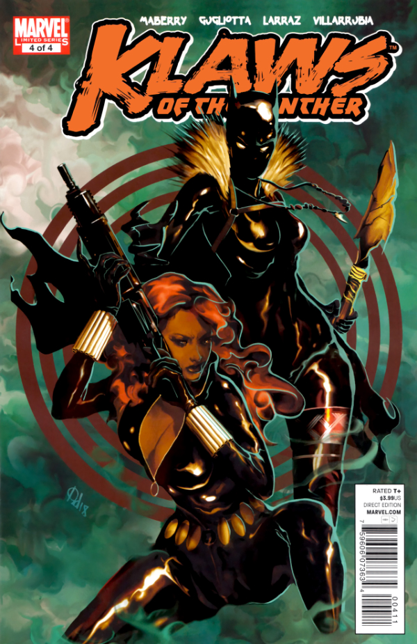 Klaws of the Panther #4 cover