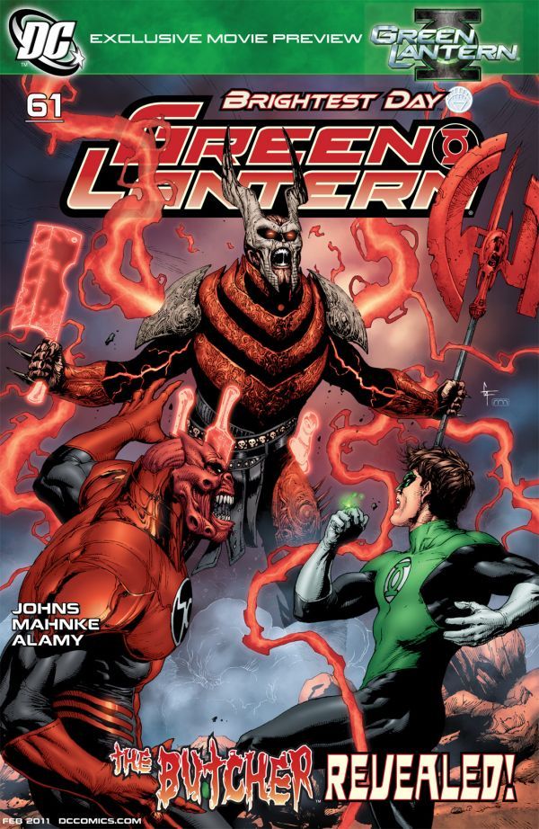 Green Lantern #61 cover