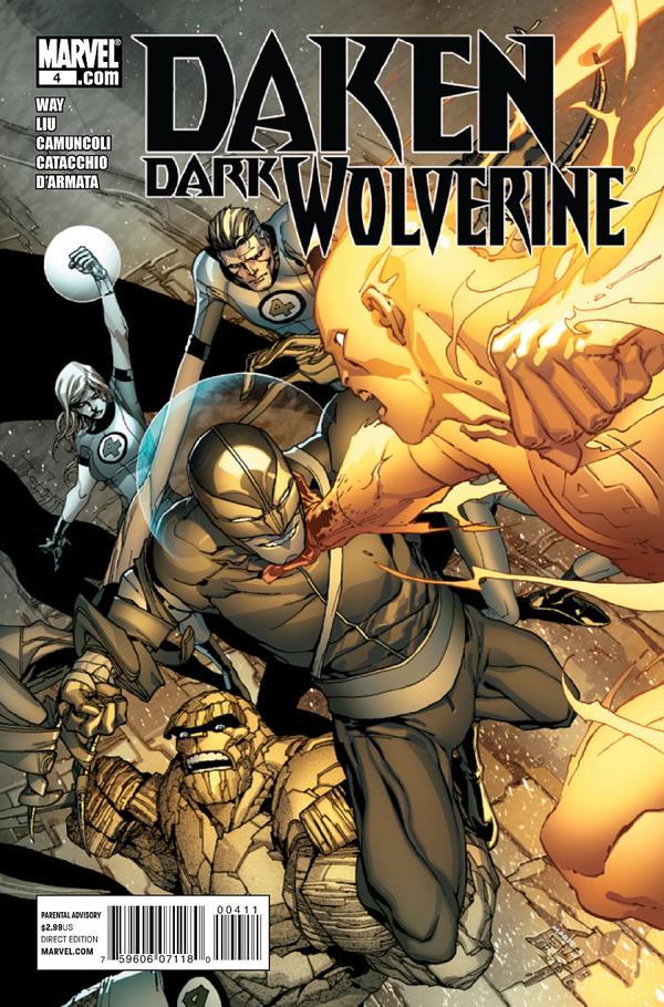 Daken: Dark Wolverine #4 cover