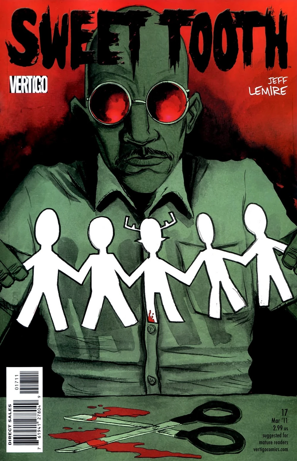 Sweet Tooth #17 cover