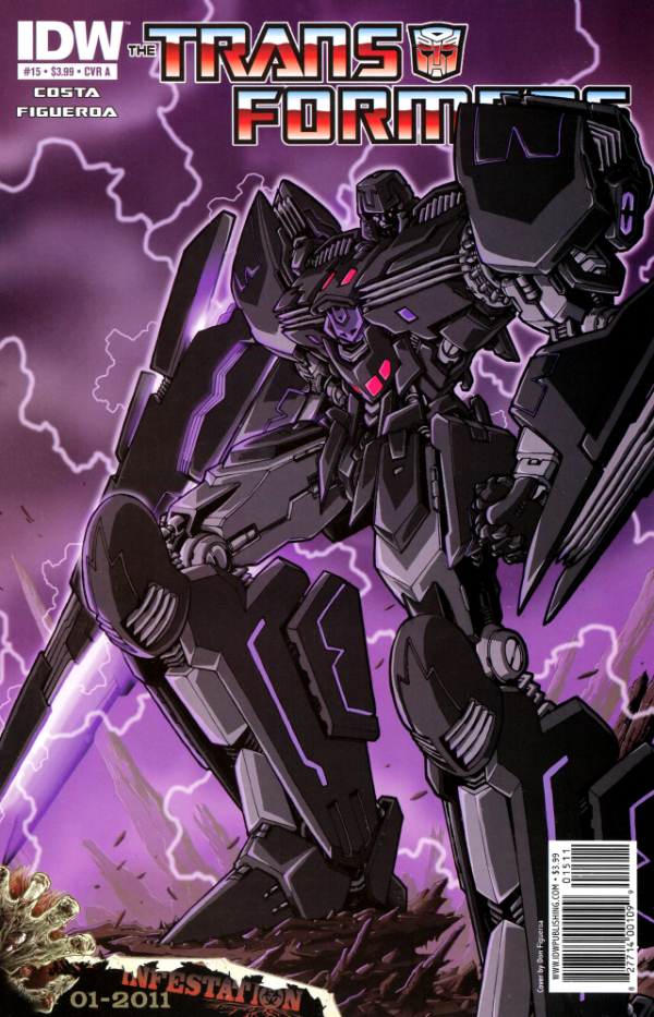 The Transformers #15 cover