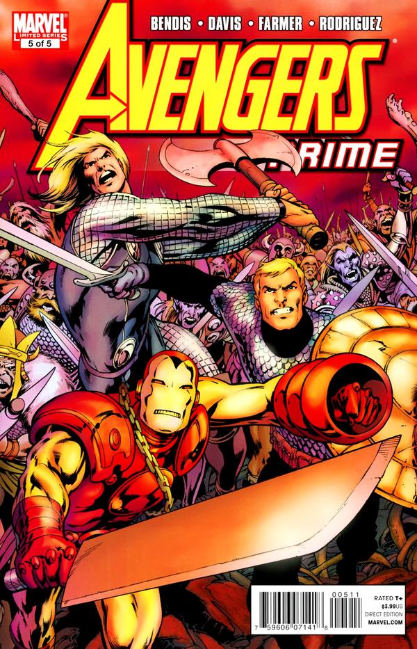 Avengers Prime #5 cover