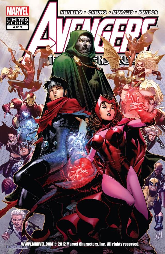 Avengers: The Children's Crusade #4 cover