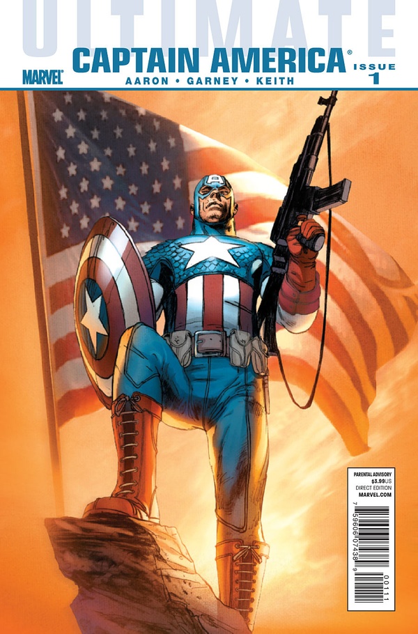Ultimate Captain America #1 cover