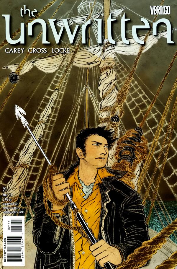 The Unwritten #21 cover
