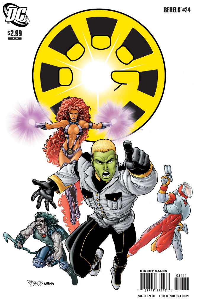 R.E.B.E.L.S. #24 cover