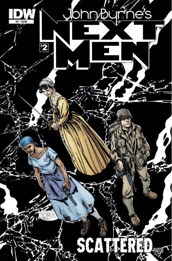 John Byrne's Next Men #2 cover