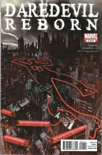 Daredevil: Reborn #1 cover