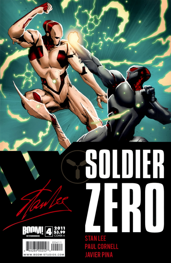 Soldier Zero #4 cover