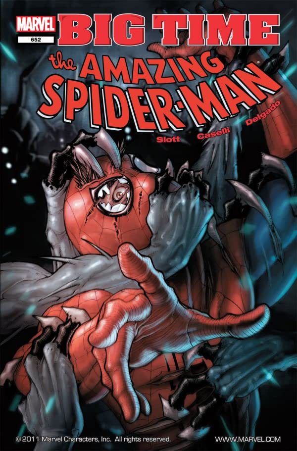 The Amazing Spider-Man #652 cover