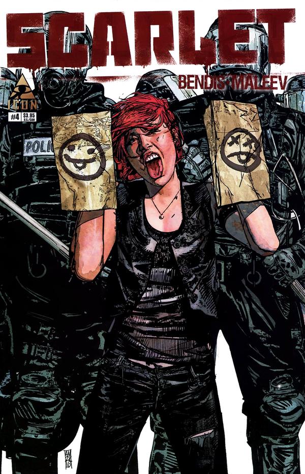 Scarlet #4 cover