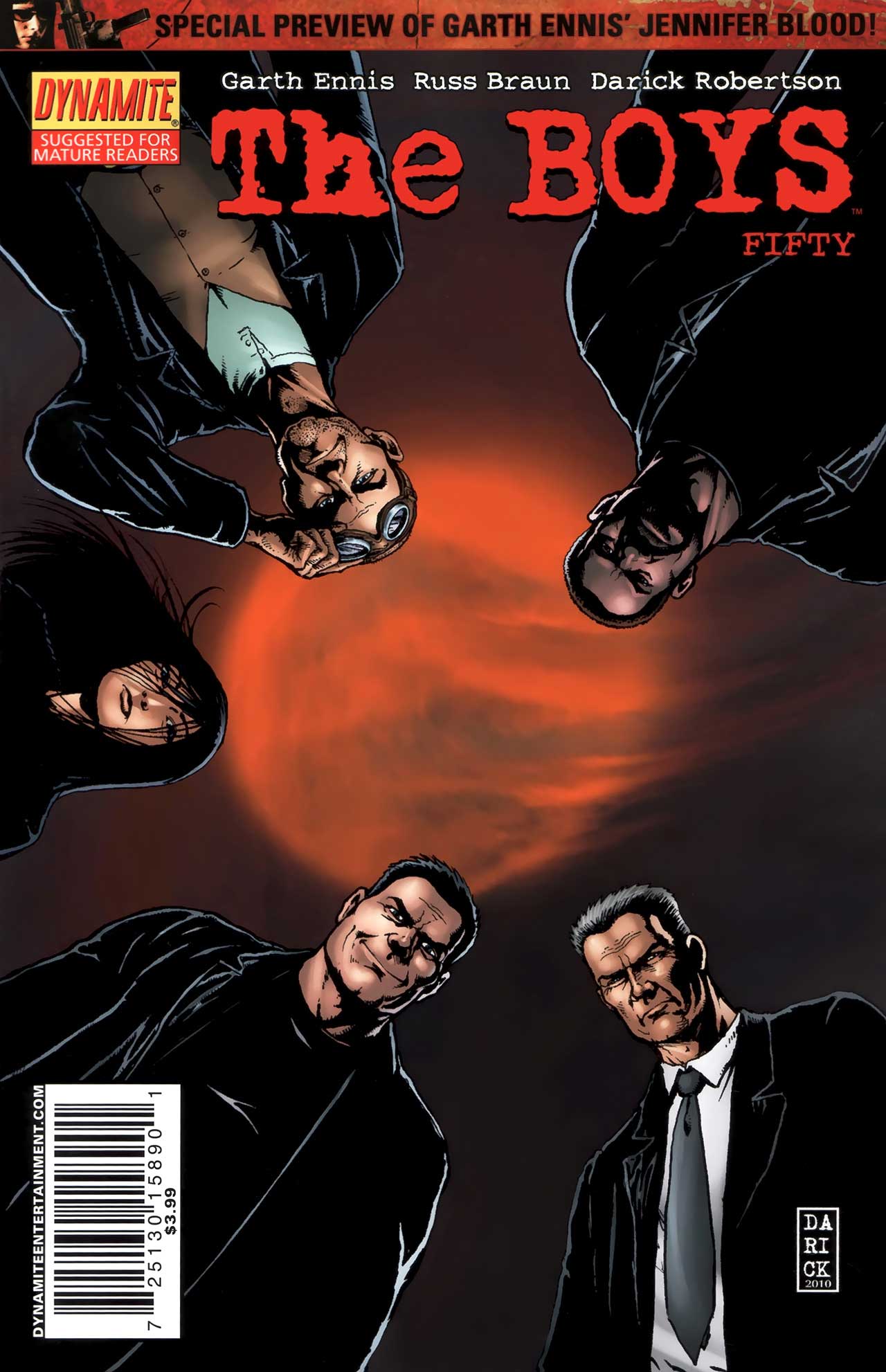 The Boys #50 cover