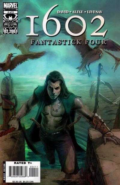 Marvel 1602: Fantastick Four #4 cover