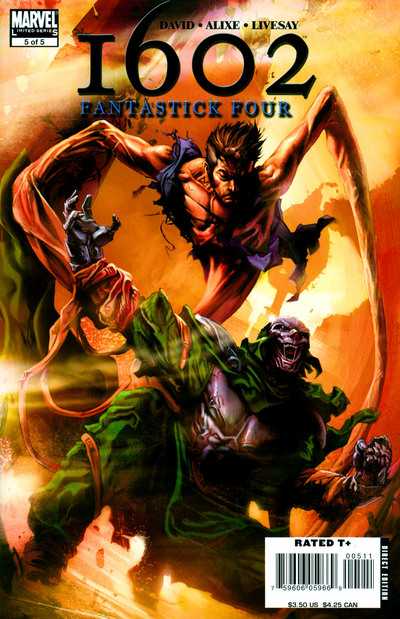 Marvel 1602: Fantastick Four #5 cover
