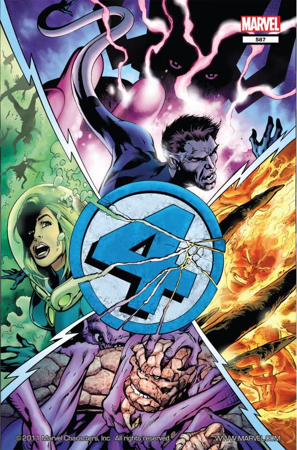 Fantastic Four #587 cover