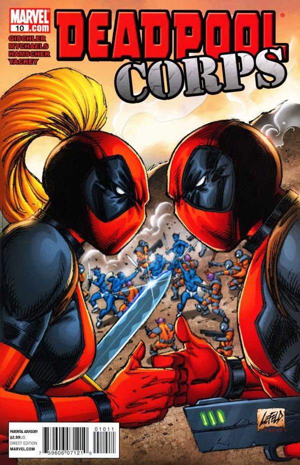 Deadpool Corps #10 cover
