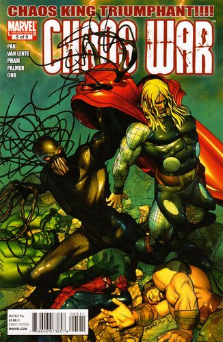 Chaos War #5 cover