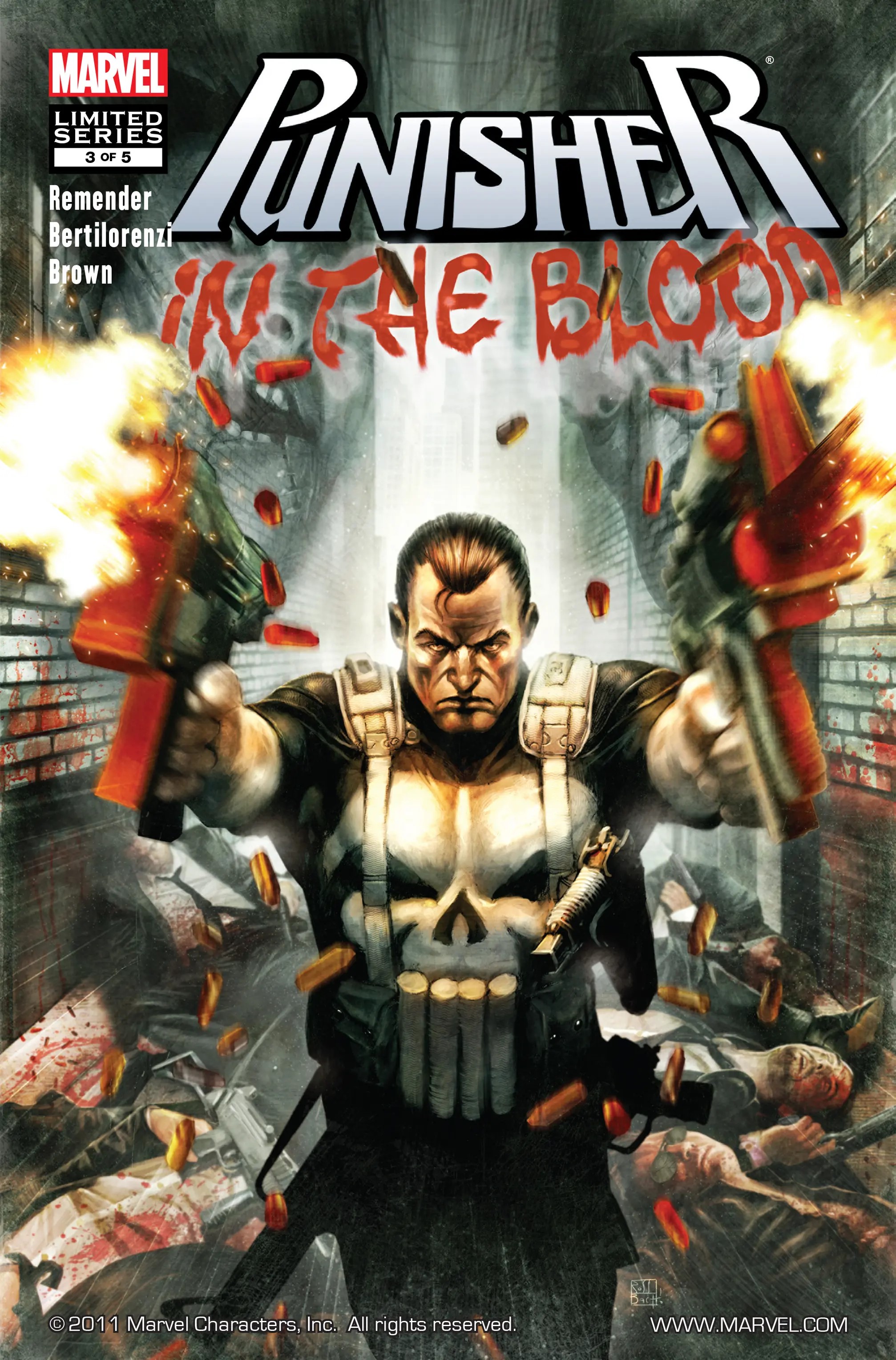 Punisher: In the Blood #3 cover