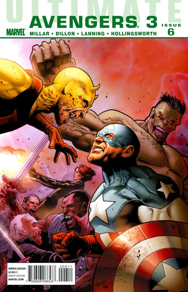 Ultimate Avengers #18 cover