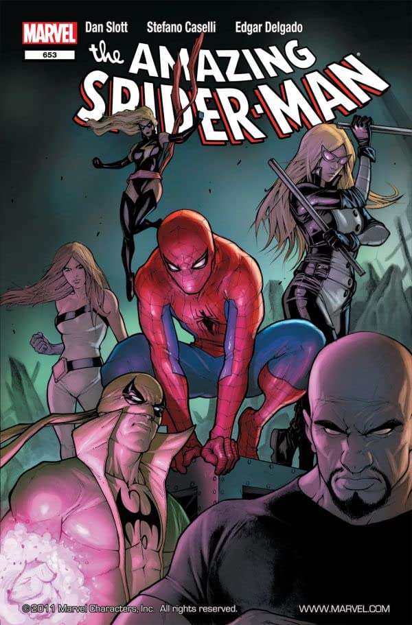 The Amazing Spider-Man #653 cover