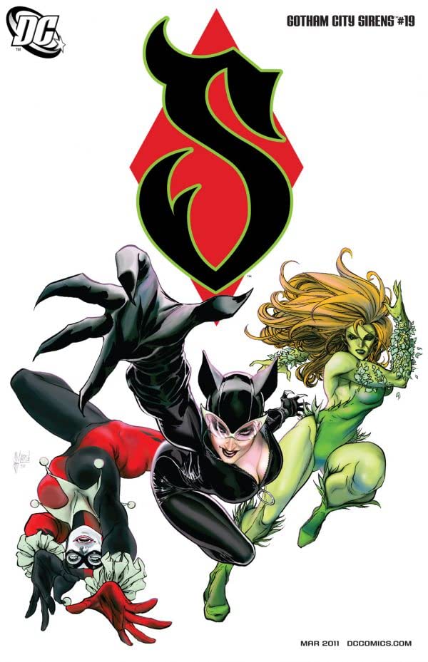 Gotham City Sirens #19 cover