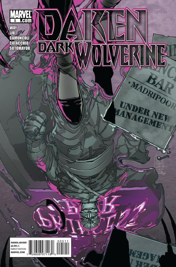Daken: Dark Wolverine #5 cover