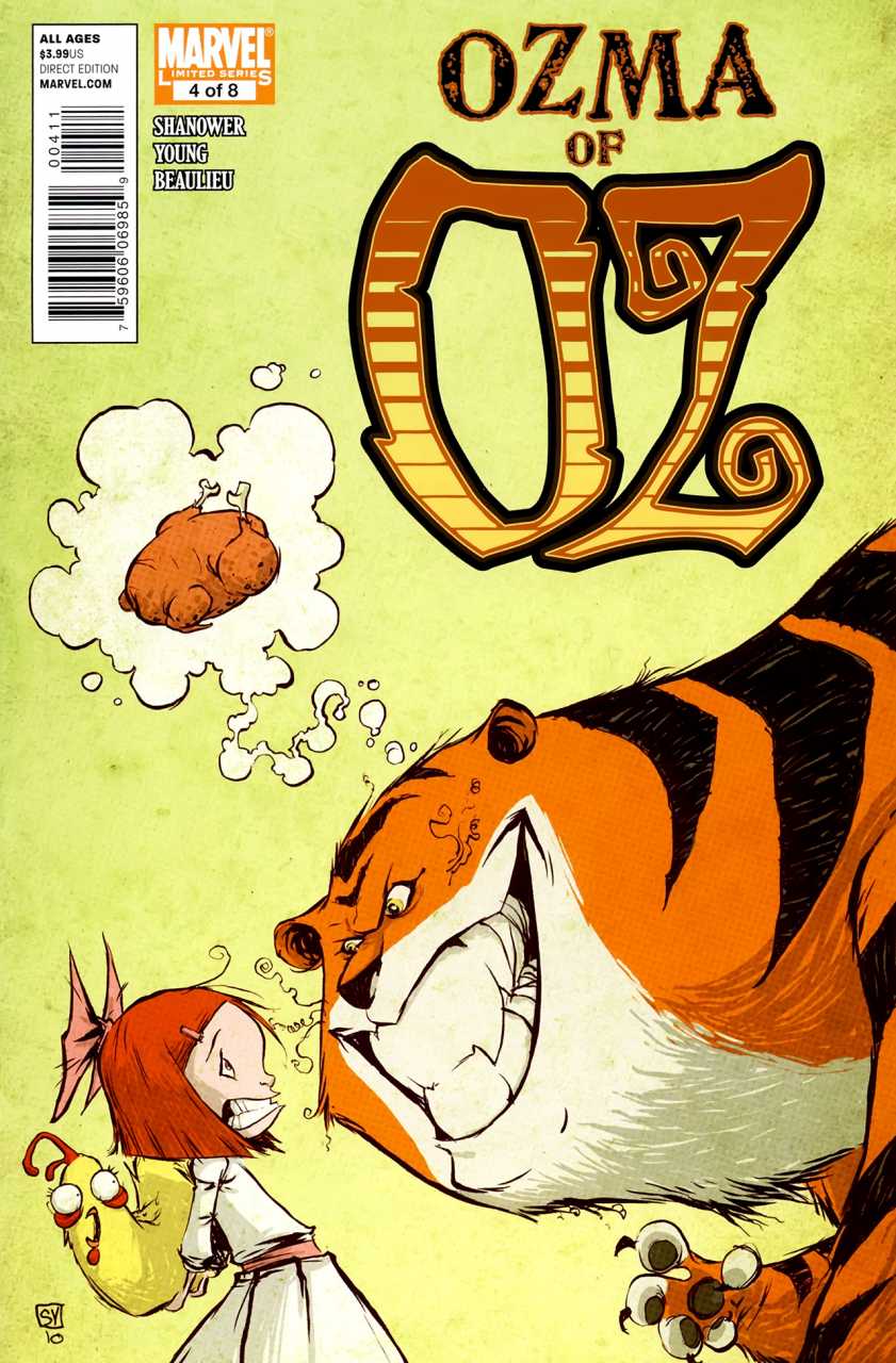 Ozma of Oz #4 cover