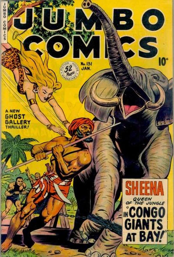 Jumbo Comics #131 cover