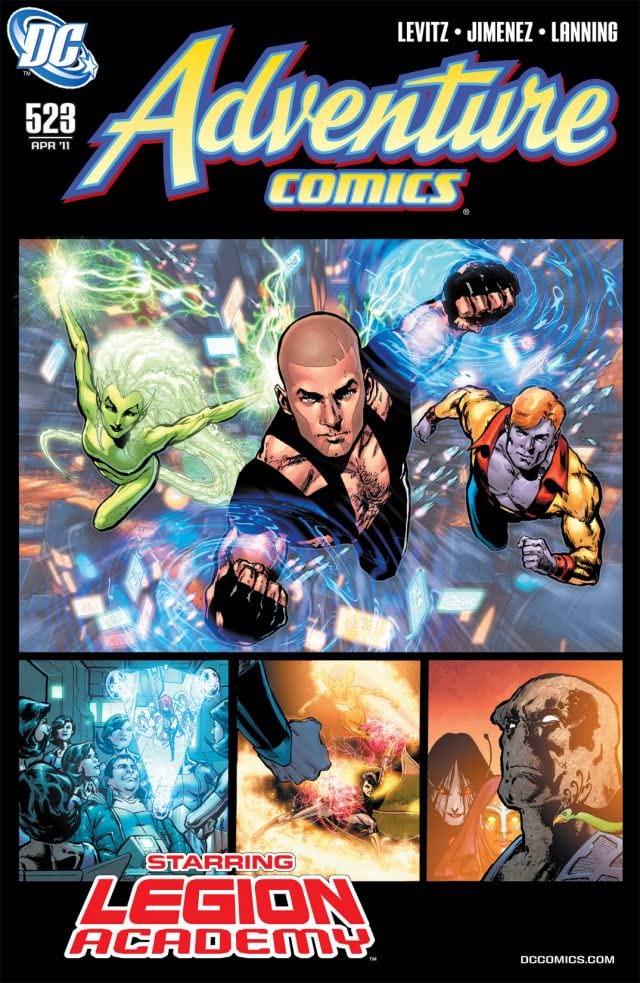 Adventure Comics #523 cover