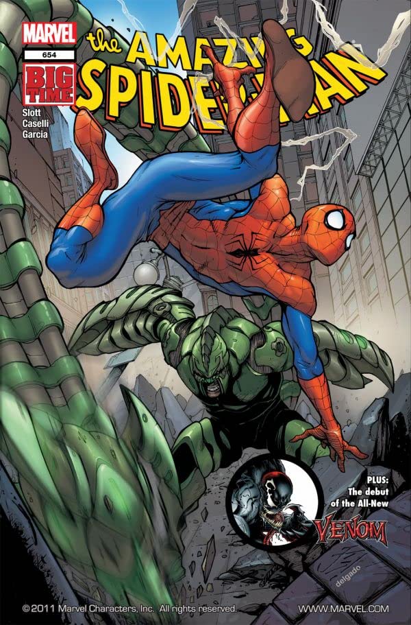 The Amazing Spider-Man #654 cover