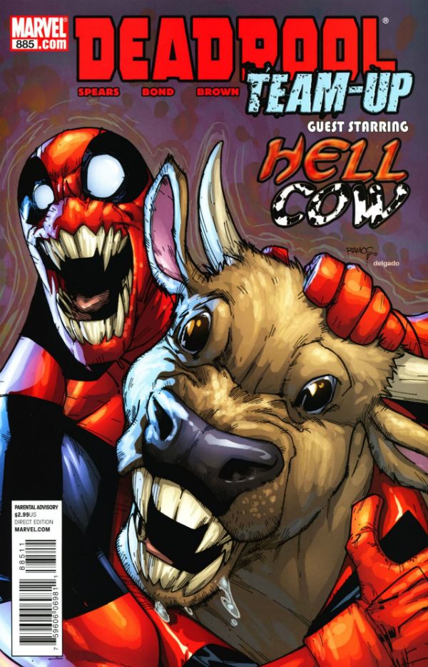 Deadpool Team-Up #885 cover