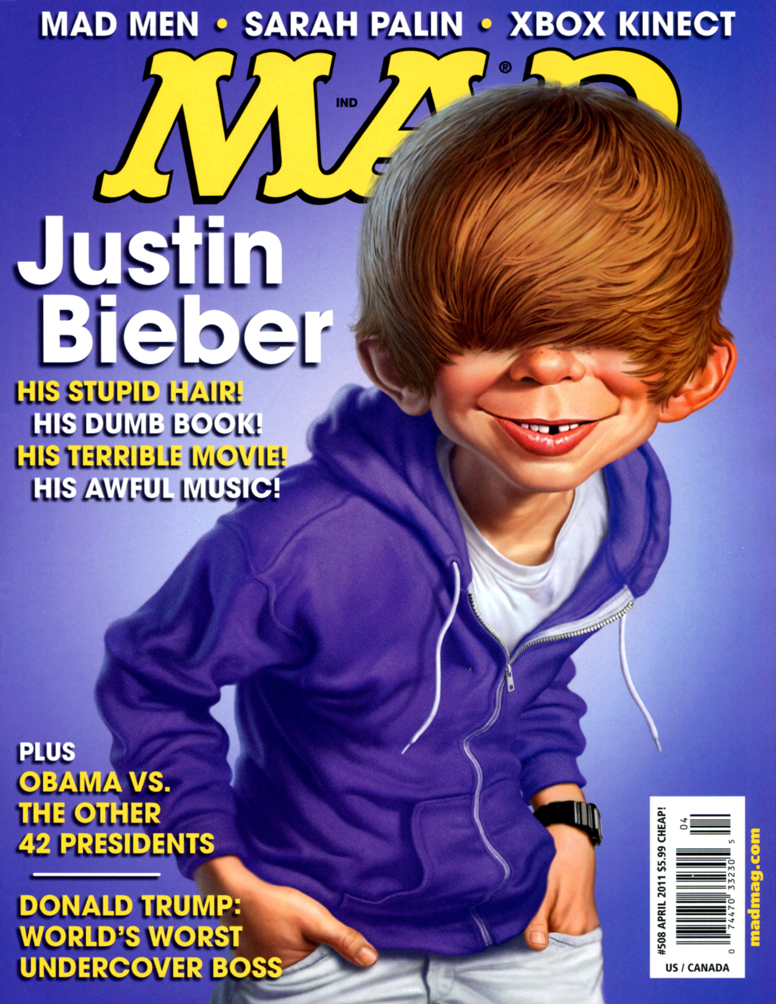 Mad #508 cover