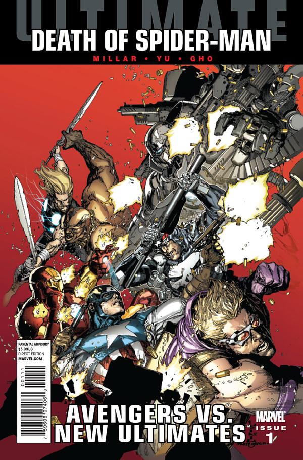 Ultimate Avengers vs. New Ultimates #1 cover
