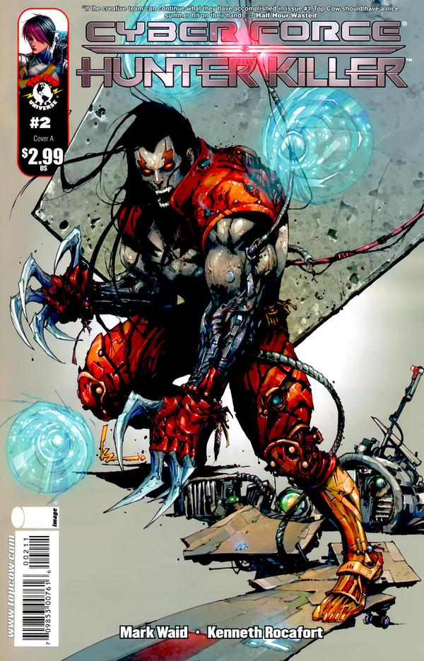 Cyberforce / Hunter-Killer #2 cover