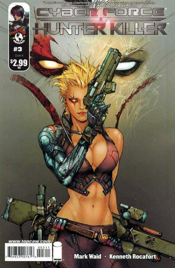 Cyberforce / Hunter-Killer #3 cover