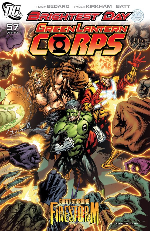 Green Lantern Corps #57 cover