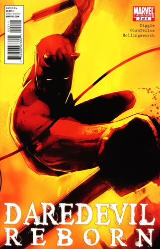 Daredevil: Reborn #2 cover
