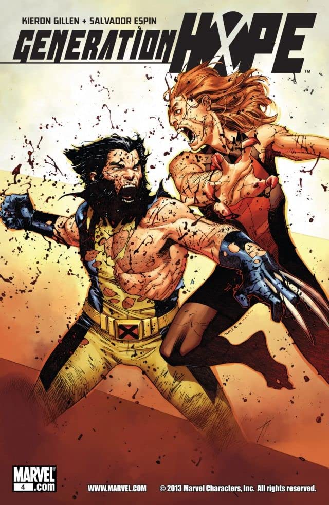 Generation Hope #4 cover